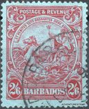 [New Colonial Seal - Inscription "POSTAGE & REVENUE", Tip V14]