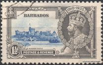 [King George V of United Kingdom  - Silver Jubilee, 類型 X1]