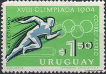 [Airmail - Olympic Games - Tokyo, Japan, Tipe QV]