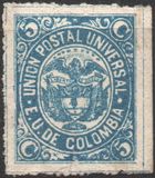 [Coat of Arms - Inscription: "UNION POSTAL UNIVERSAL", typ AP2]