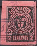 [Coat of Arms - Cartagena Issue, type EB]