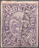 [Coat of Arms - Inscription: "UNION POSTAL UNIVERSAL", typ AR]
