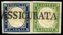 [King Victor Emmanuel II - This Issue Vary Greatly in Colour, type D]