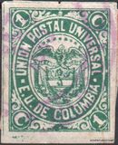 [Coat of Arms - Inscription: "UNION POSTAL UNIVERSAL", typ AP]