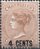 [Queen Victoria Issues Surcharged, type P]