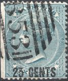 [Queen Victoria Issues Surcharged, type P4]