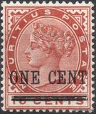 [Not Issued Stamp & No. 83 Surcharged, type AF1]