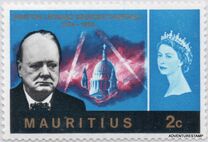 [The 1st Anniversary of the Death of Winston Churchill, 1874-1965, tipas DM]