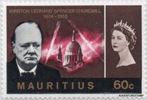 [The 1st Anniversary of the Death of Winston Churchill, 1874-1965, tipas DM2]