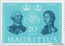 [The 150th Anniversary of British Post Office in Mauritius, Tipe CP1]