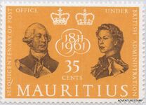 [The 150th Anniversary of British Post Office in Mauritius, Tipe CP2]
