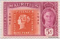 [The 100th Anniversary of Mauritius Stamps, 유형 BD]