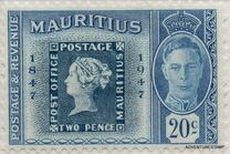 [The 100th Anniversary of Mauritius Stamps, 유형 BD2]