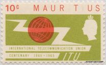 [The 100th Anniversary of I.T.U., type DK]