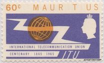 [The 100th Anniversary of I.T.U., type DK1]
