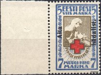 [Red Cross Overprinted "Alta hädalist" - Perforated, tegund R3]