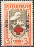 [Red Cross Overprinted "Alta hädalist" - Perforated, tegund R2]