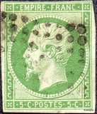 [Emperor Napoléon III - Inscription: "EMPIRE FRANC", 類型 C1]