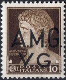[Italian Postage Stamps Overprinted "A.M.G.V.G." - Allied Military Governemnt Venezia Guilia, type A]