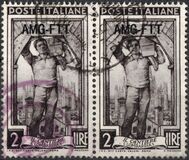 [Italy at Work - Italy Postage Stamps Overprinted "AMG-FTT", տեսակ AP2]
