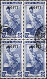 [Italy at Work - Italy Postage Stamps Overprinted "AMG-FTT", տեսակ AP]