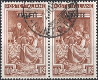 [Italy at Work - Italy Postage Stamps Overprinted "AMG-FTT", տեսակ AP17]