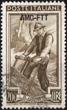 [Italy at Work - Italy Postage Stamps Overprinted "AMG-FTT", տեսակ AP18]