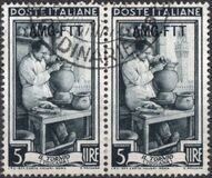 [Italy at Work - Italy Postage Stamps Overprinted "AMG-FTT", տեսակ AP3]