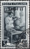 [Italy at Work - Italy Postage Stamps Overprinted "AMG-FTT", տեսակ AP3]
