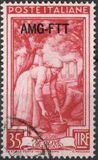 [Italy at Work - Italy Postage Stamps Overprinted "AMG-FTT", տեսակ AP11]