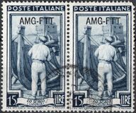 [Italy at Work - Italy Postage Stamps Overprinted "AMG-FTT", տեսակ AP7]