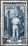 [Italy at Work - Italy Postage Stamps Overprinted "AMG-FTT", տեսակ AP7]