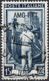 [Italy at Work - Italy Postage Stamps Overprinted "AMG-FTT", տեսակ AP7]