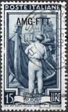 [Italy at Work - Italy Postage Stamps Overprinted "AMG-FTT", տեսակ AP7]