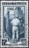 [Italy at Work - Italy Postage Stamps Overprinted "AMG-FTT", տեսակ AP7]