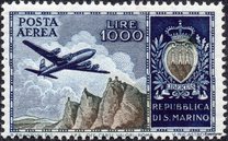 [Airmail Stamps, タイプ HB]
