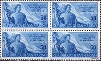 [Workers' Day Stamps of 1948 with Added Inscriptions, Tipe IA]