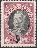 [No.129 & 130 Surcharged, Typ AP2]