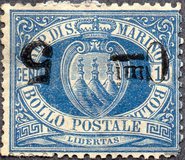 [No.2-4 Surcharged, type C1]