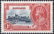 [King George V of United Kingdom  - Silver Jubilee, 類型 X]