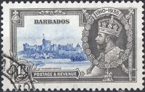 [King George V of United Kingdom  - Silver Jubilee, 類型 X1]