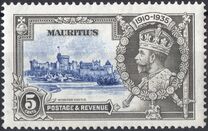 [The 25th Anniversary of the Coronation of King George V, type AZ]