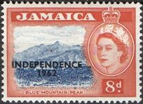 [Issue of 1956 Overprinted "INDEPENDENCE - 1962", type EX]