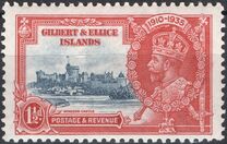 [The 25th Anniversary of the Regency of King George The Fifth, type E1]