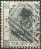 [No. 38 & 19 Surcharged, tip G]