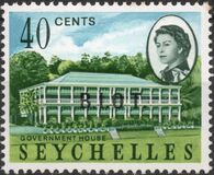 [Seychelles Postage Stamps Overprinted B.I.O.T, type A5]