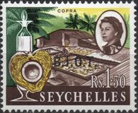 [Seychelles Postage Stamps Overprinted B.I.O.T, type A10]