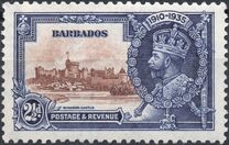 [King George V of United Kingdom  - Silver Jubilee, 類型 X2]