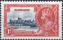 [King George V of United Kingdom  - Silver Jubilee, 類型 X]