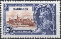 [King George V of United Kingdom  - Silver Jubilee, 類型 X2]
